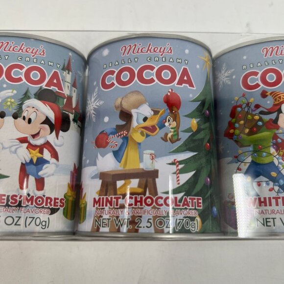Disney Mickey’s Really Creamy Cocoa Tin Set | Collectible Display - Picture 6 of 7